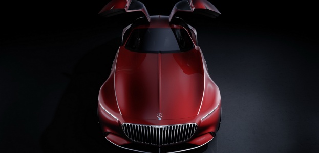 В Сети рассекретили внешность шестиметрового купе Maybach