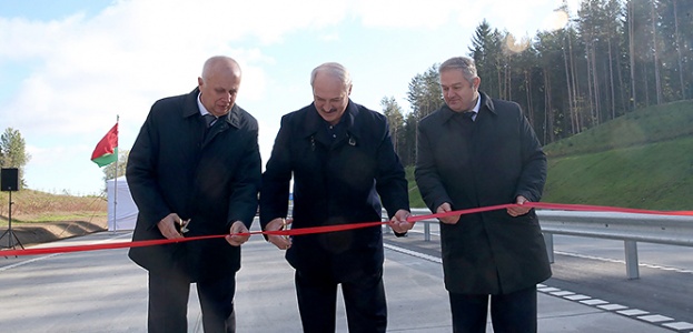 6 октября открылся первый участок второй кольцевой дороги вокруг Минска - М14
