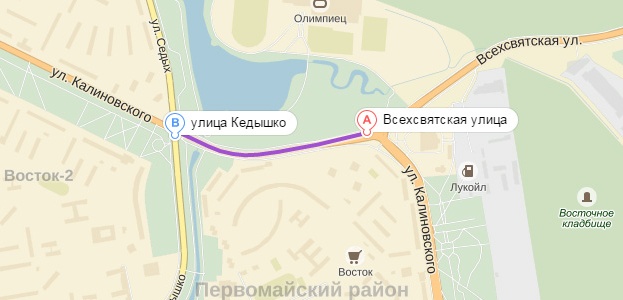 15 августа – 6 сентября будет запрещено движение по ул. Калиновского