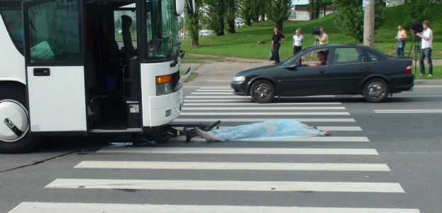 В Минске погиб велосипедист