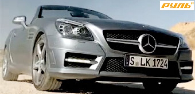 Новый Mercedes-Benz SLK рассекретили в рекламном ролике