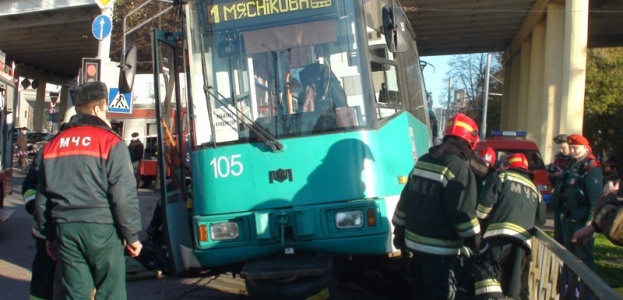 В Минске во вторник женщина  попала под трамвай