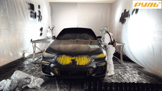 BMW X6 Vantablack