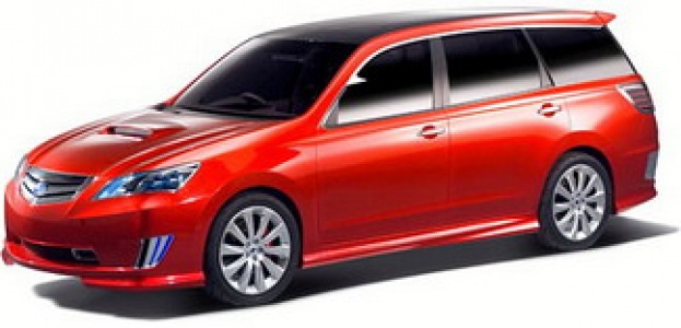 Subaru Exiga MPV выходит на рынок