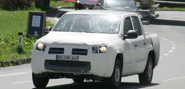 Свежие фото пикапа от Volkswagen
