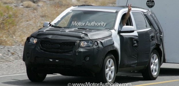 Шпионы засекли новый Kia Sorento 2010 года