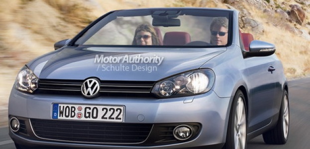 Как будет выглядеть Volkswagen Golf Mark VI без верха?