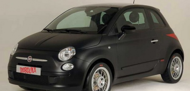 Тюнеры скрестили Fiat 500 и итальянский комикс Diabolik