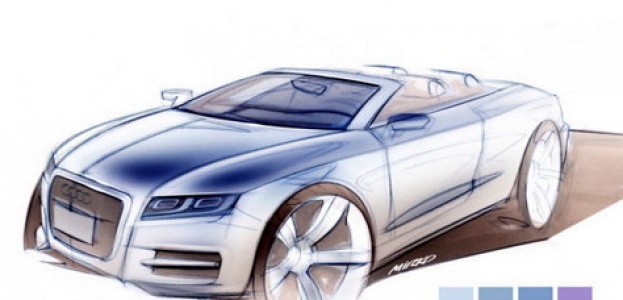 Audi показала новые модели в рисунках