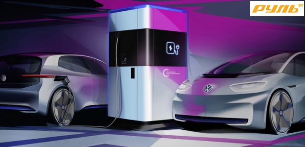 Volkswagen создал мобильные Power Bank для электромобилей