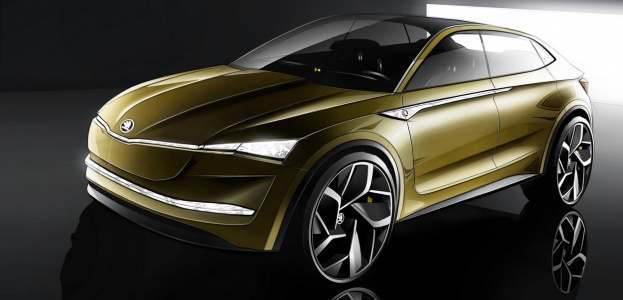 Концепт Skoda Vision E дебютирует в Шанхае