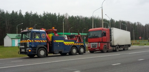 Эвакуация грузового транспорта