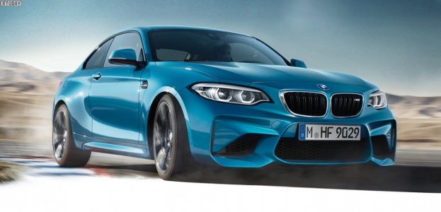 Обновленный BMW M2 показали на фото