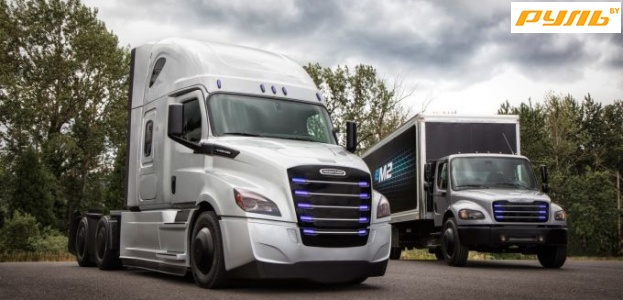 Freightliner готовит полностью автономные eCascadia и eM2