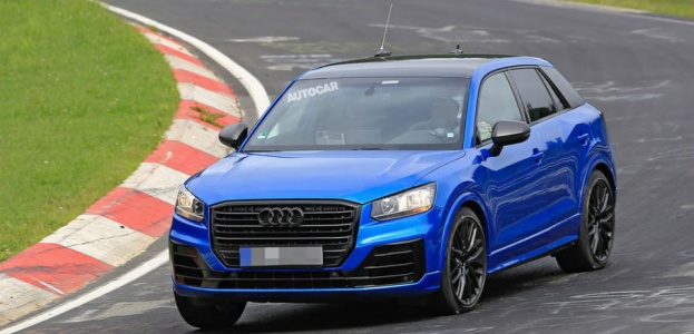 Audi вывела на Нюрбургринг «заряженный» Q2 без камуфляжа