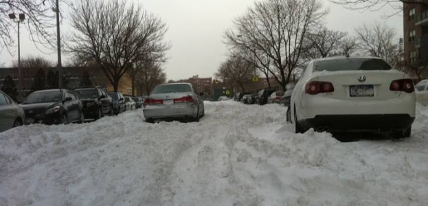 New-York страдает от снегопадов