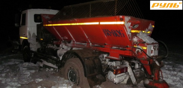В Минске горожанин угнал снегоуборочную машину МАЗ (фото)