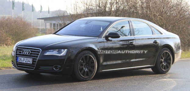 Шпионы засекли Audi S8