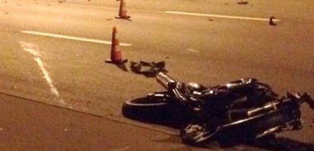 В Минске 28 - летний байкер на Suzuki столкнулся с 28 - летним водителем Peugeot (фото)