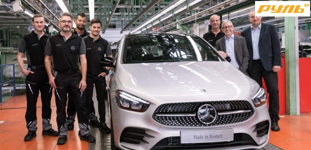 Mercedes начал производство минивэна B-Class 2019 модельного года