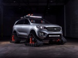 Выставку SEMA посетила гусеничная версия Kia Sorento