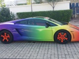 Разноцветный Lamborghini Gallardo из Малайзии