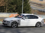 Фотошпионам впервые удалось заснять гибридную версию обновленного BMW 3-Series