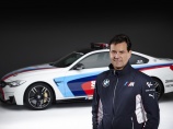 Дебют автомобиля BMW M4 Coupe MotoGP Safety