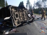В Оршанском р-не столкнулись российский и украинский автомобиль, 8 человек погибло (фото видео)